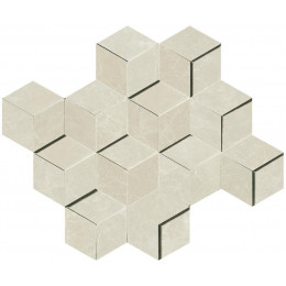 MARVEL Imperial White Mosaico 3D 30,5x26,4