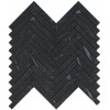 Настенная плитка глазурованная Marvel Stone Nero Marquina  Herringbone Wall 30,5x30