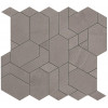 Керамогранит Неглазурованный Boost Grey Mosaico Shapes 31x33,5