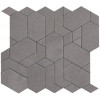 Керамогранит Неглазурованный Boost Smoke Mosaico Shapes 31x33,5