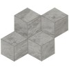 Керамогранит Неглазурованный Marvel Stone Bardiglio Grey Mosaico Esag. 30x35 Lapp.