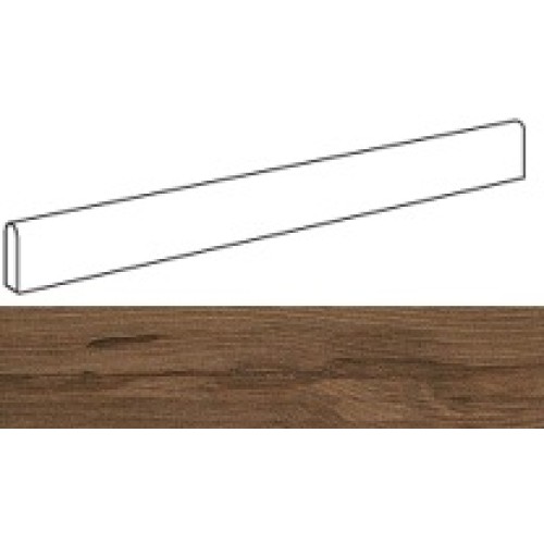 Керамогранит Неглазурованный Etic Noce Hickory Battiscopa