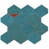 Настенная плитка глазурованная Blaze Verdigris Mosaico Nest