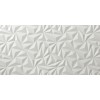 Настенная плитка глазурованная 3D Angle White Matt  40x80