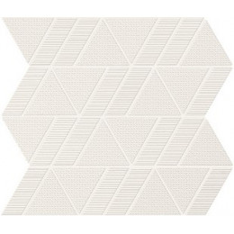 Aplomb White Mosaico Triangle 31,5x30,5