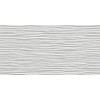 Настенная плитка глазурованная 3D Wave White Glossy 40x80