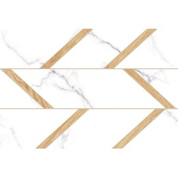 Плитка облиц. Vega Белый 40*27 орнамент 1 \77,76